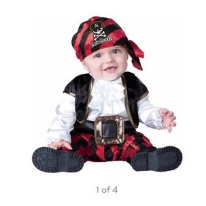 Toddler pirate costume